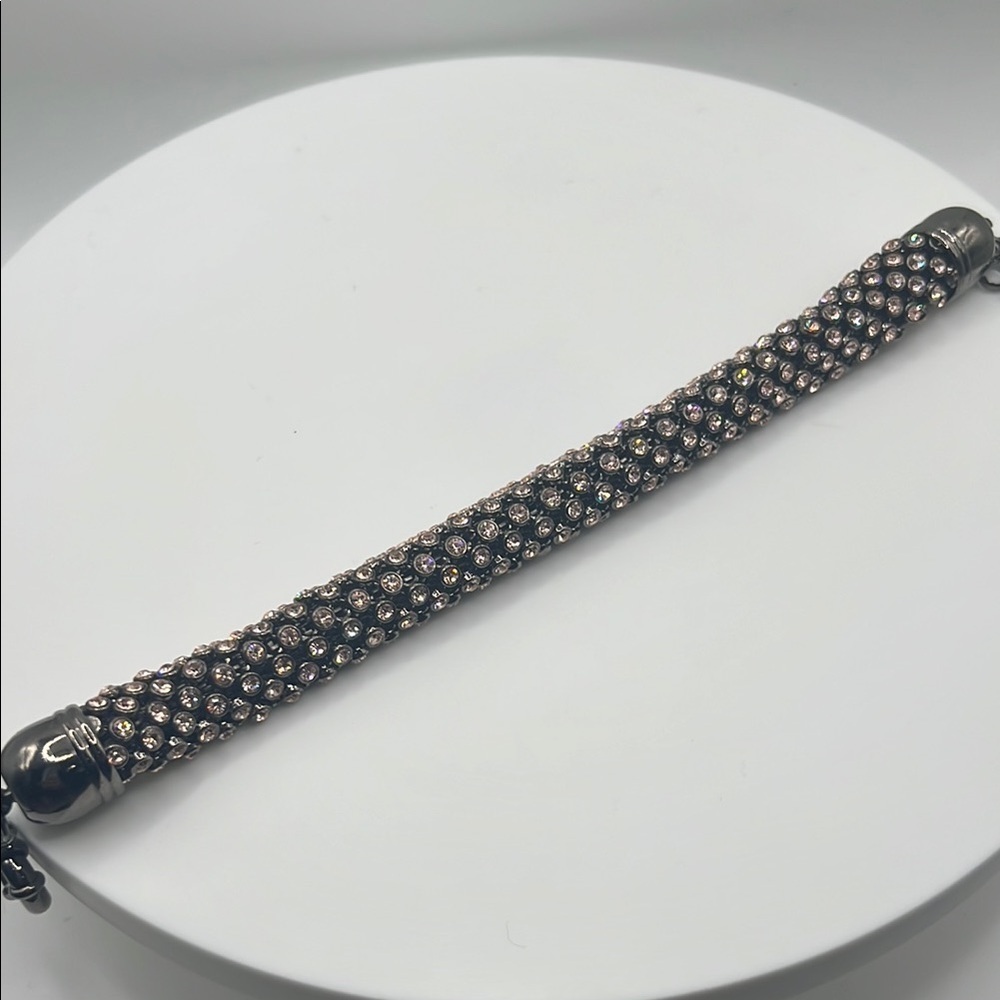 842. Elegant Crystal-Embellished Bracelet